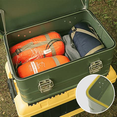 storage boxes for camping equipment